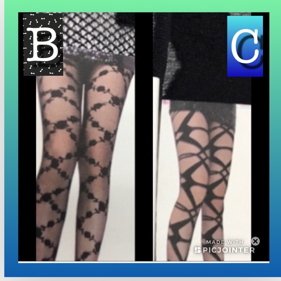 3/$20🌹Fishnets/Pantyhose. Select number/Letter. Feel free to ask questions - Picture 4 of 7